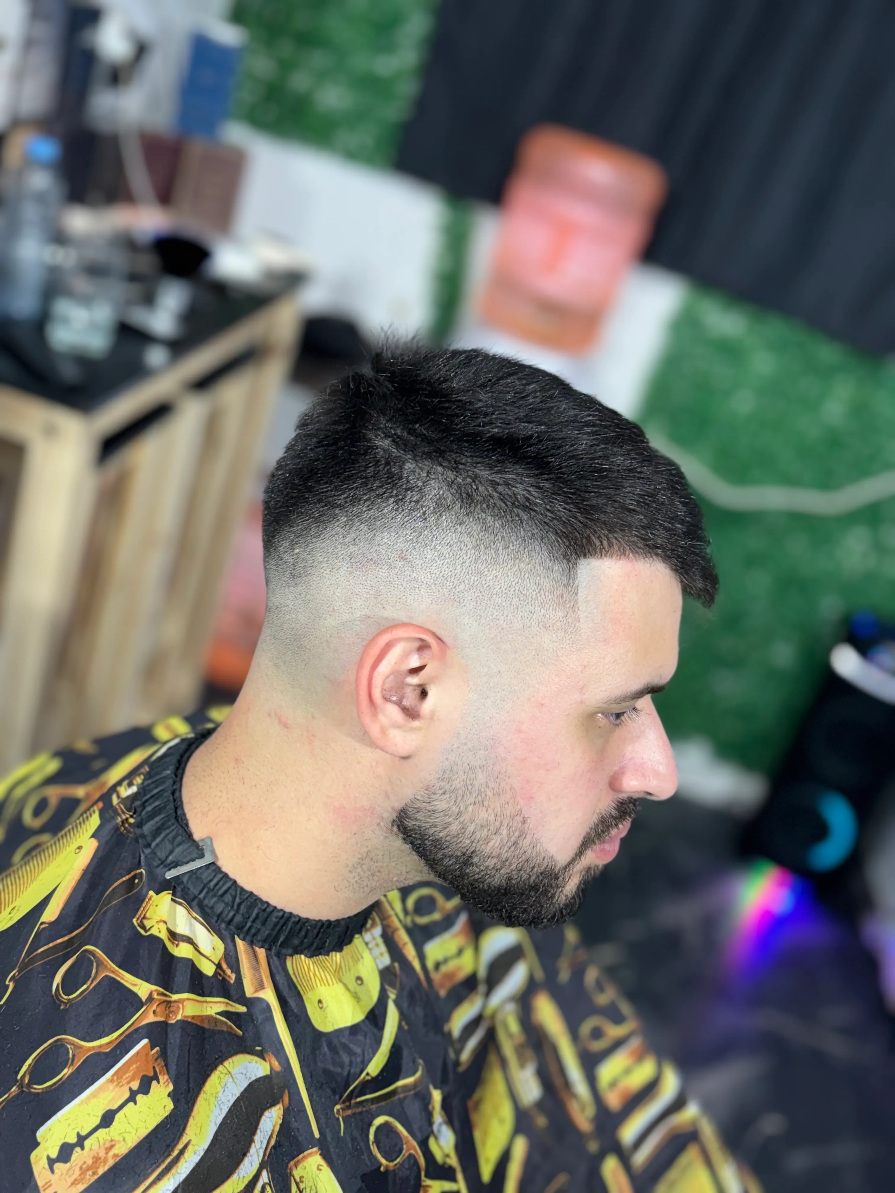 corte clasico + arreglo de barba