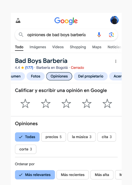 Clients leaving Google reviews after receiving Weibook reminders