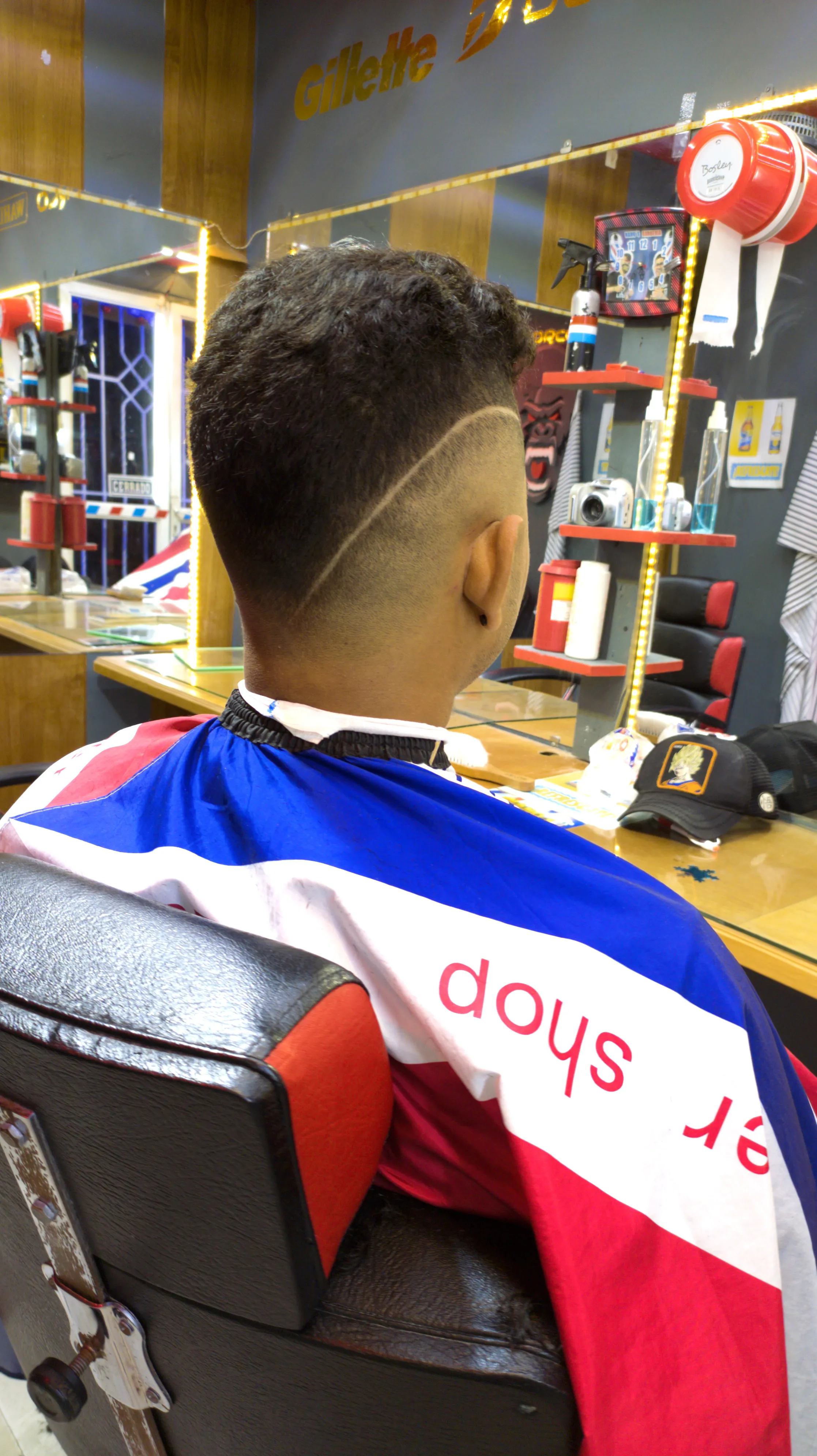 corte para hombre fade