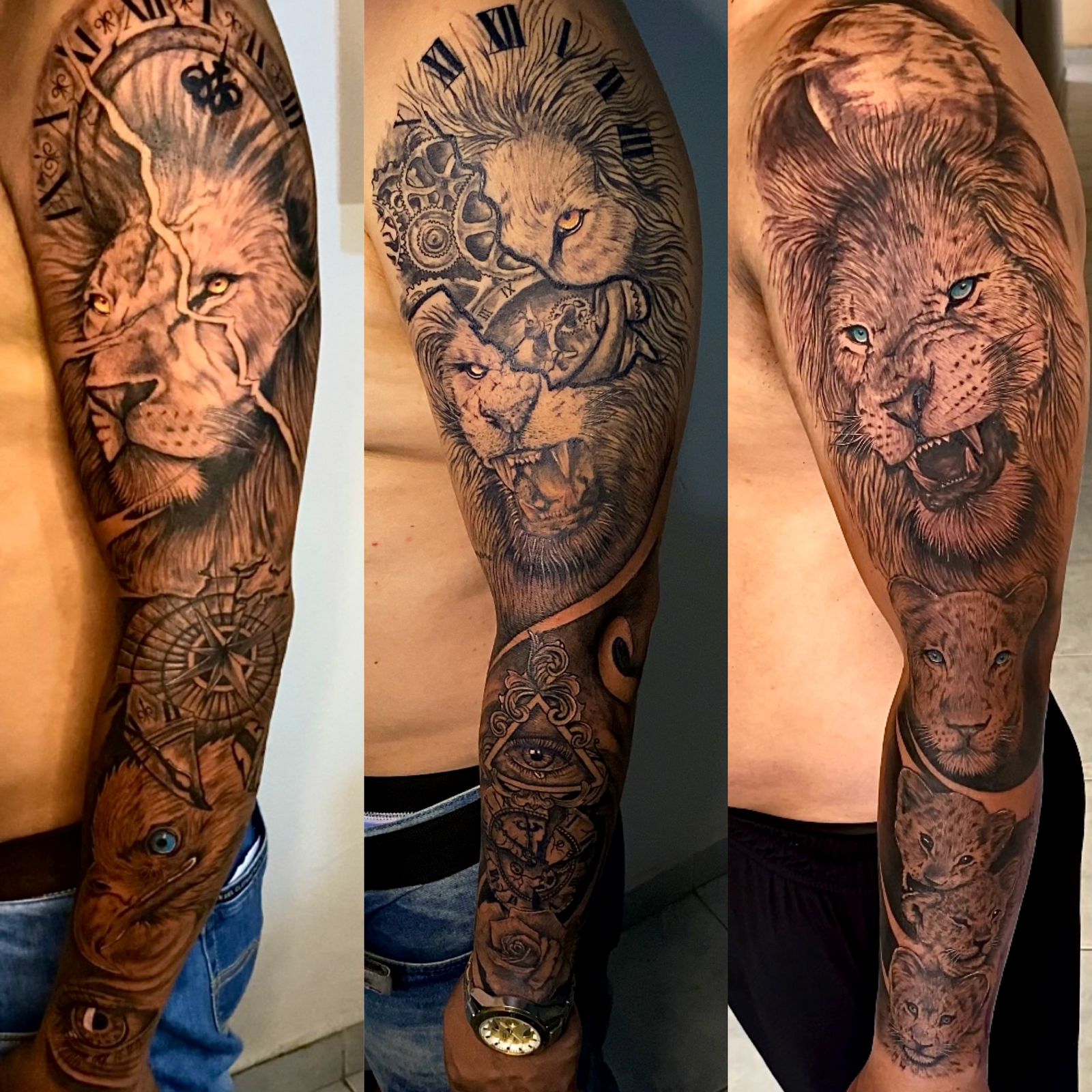 TATTO - REALISMO / MANGA COMPLETA.