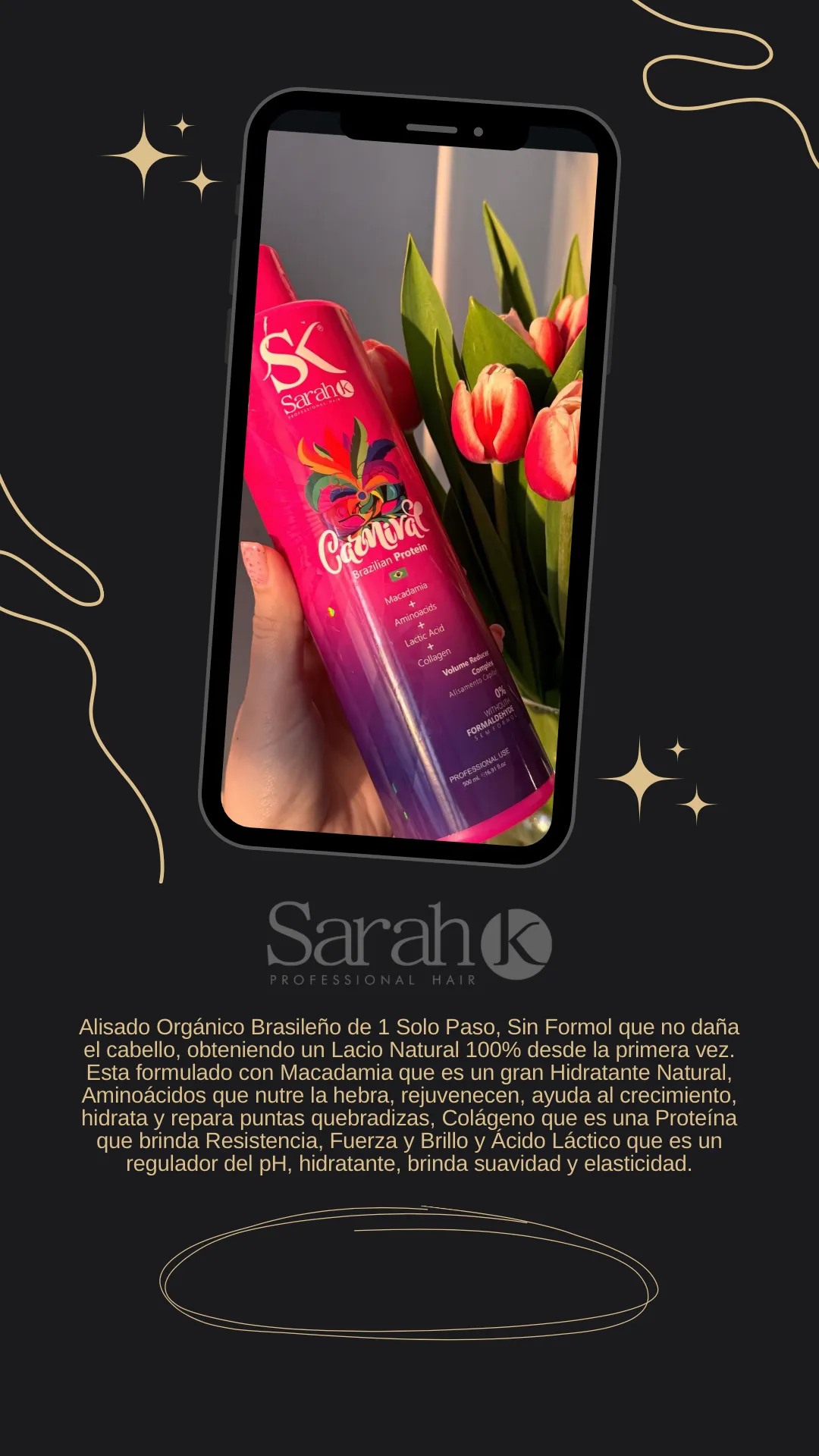 Alisado Permanente Sarah Carnival  - Imagen 1