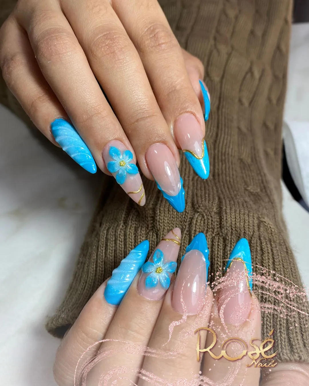 ACRILICAS CON MOLDE SEMIPERMANENTE X UND