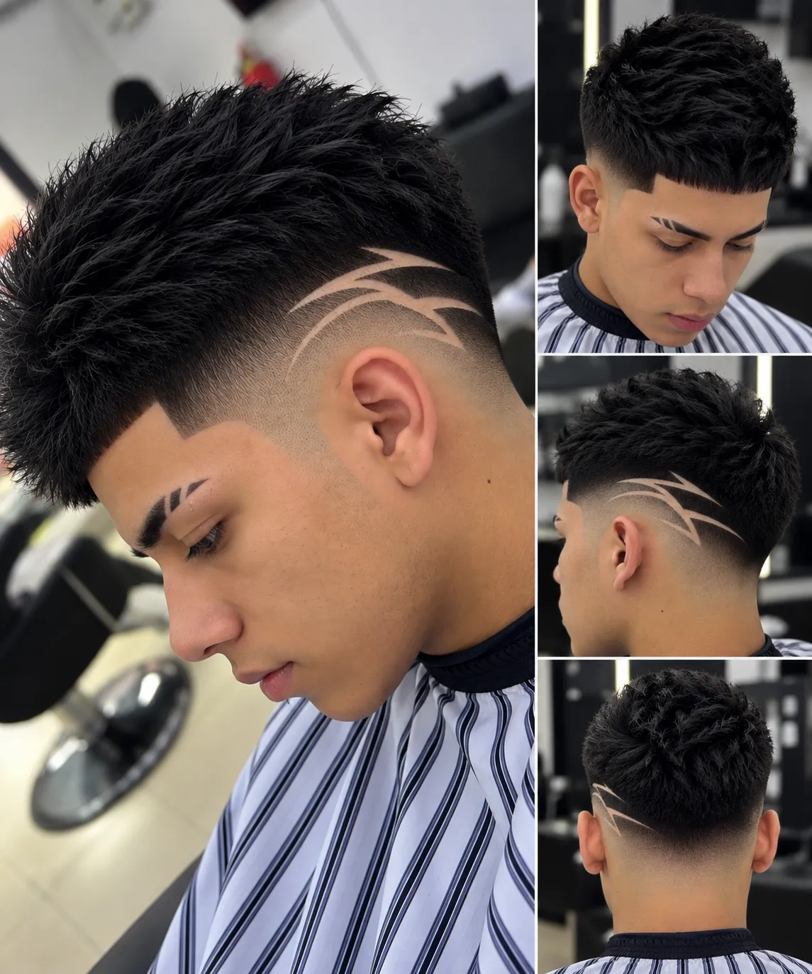 corte más cejas mas diseño