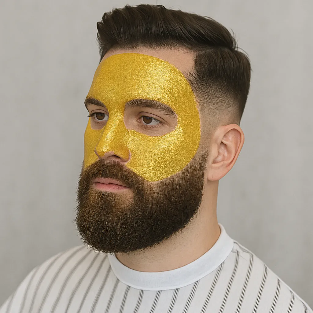 Mascarilla Dorada Premium