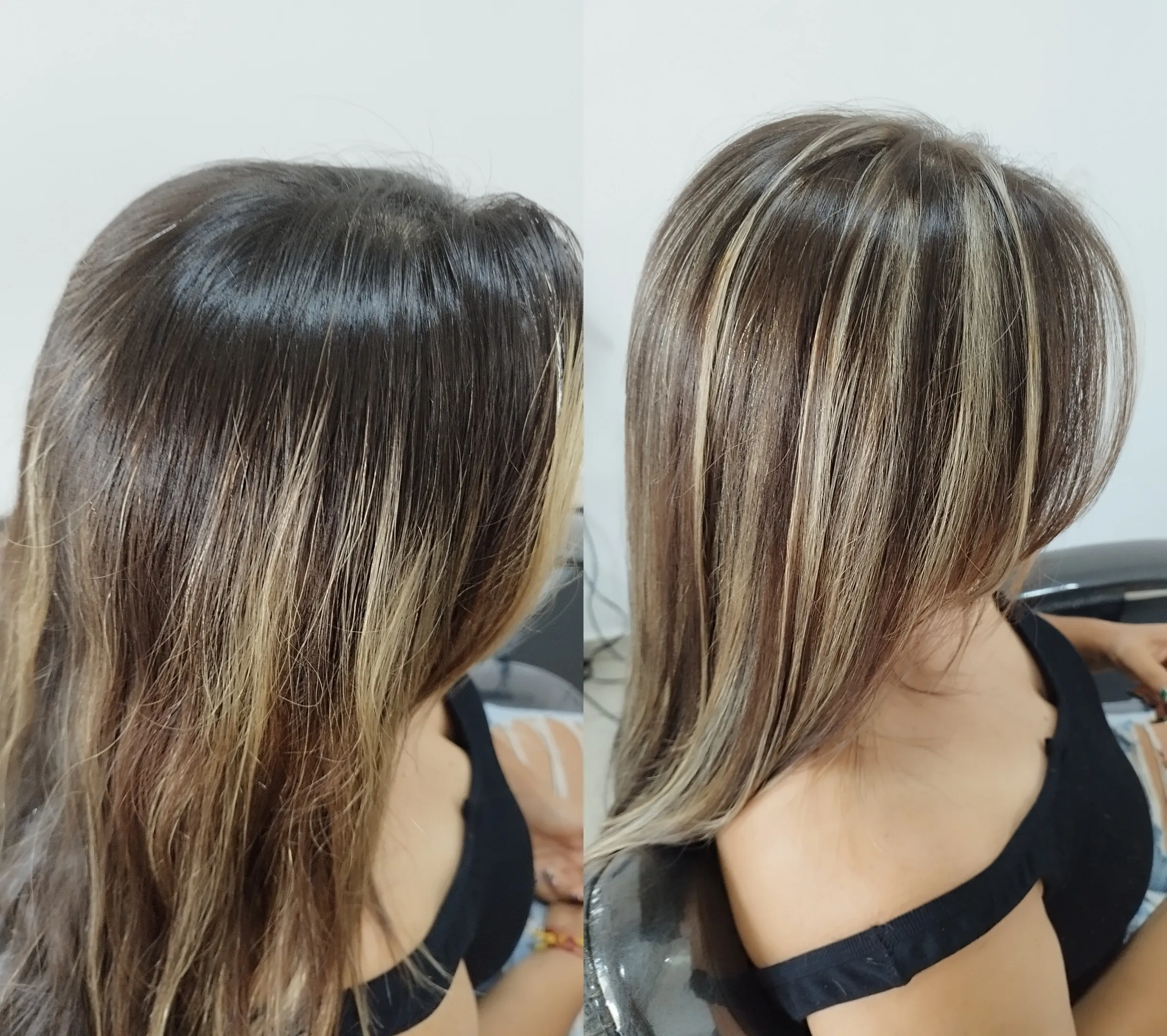 mechas localizadas