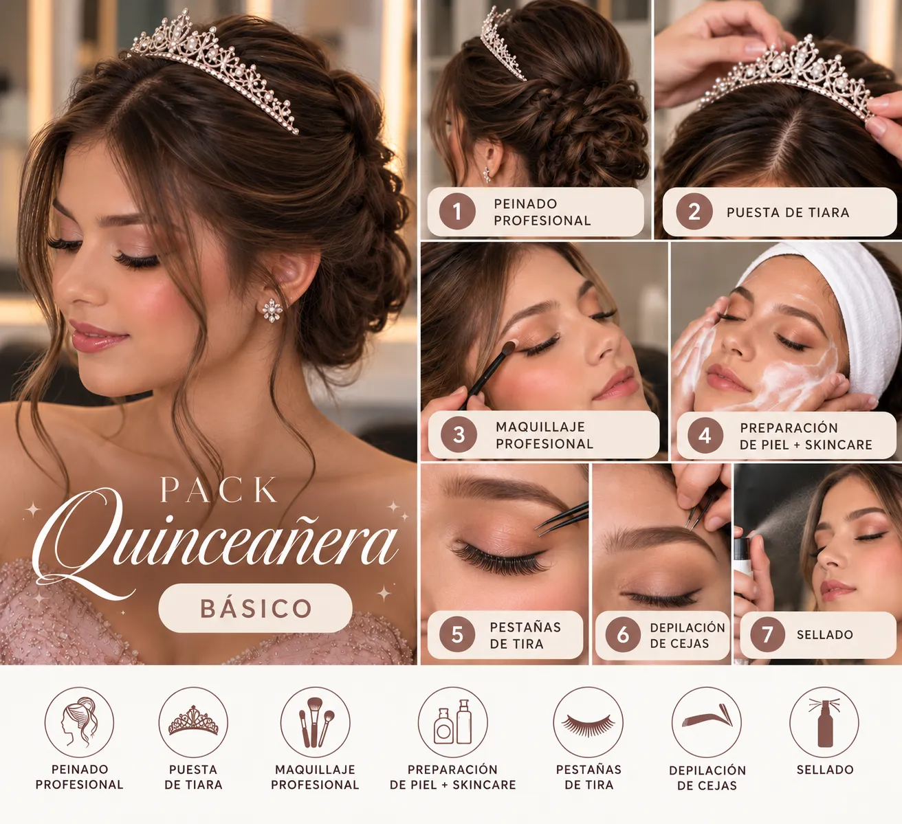 PACK QUINCEAÑERA BASICO