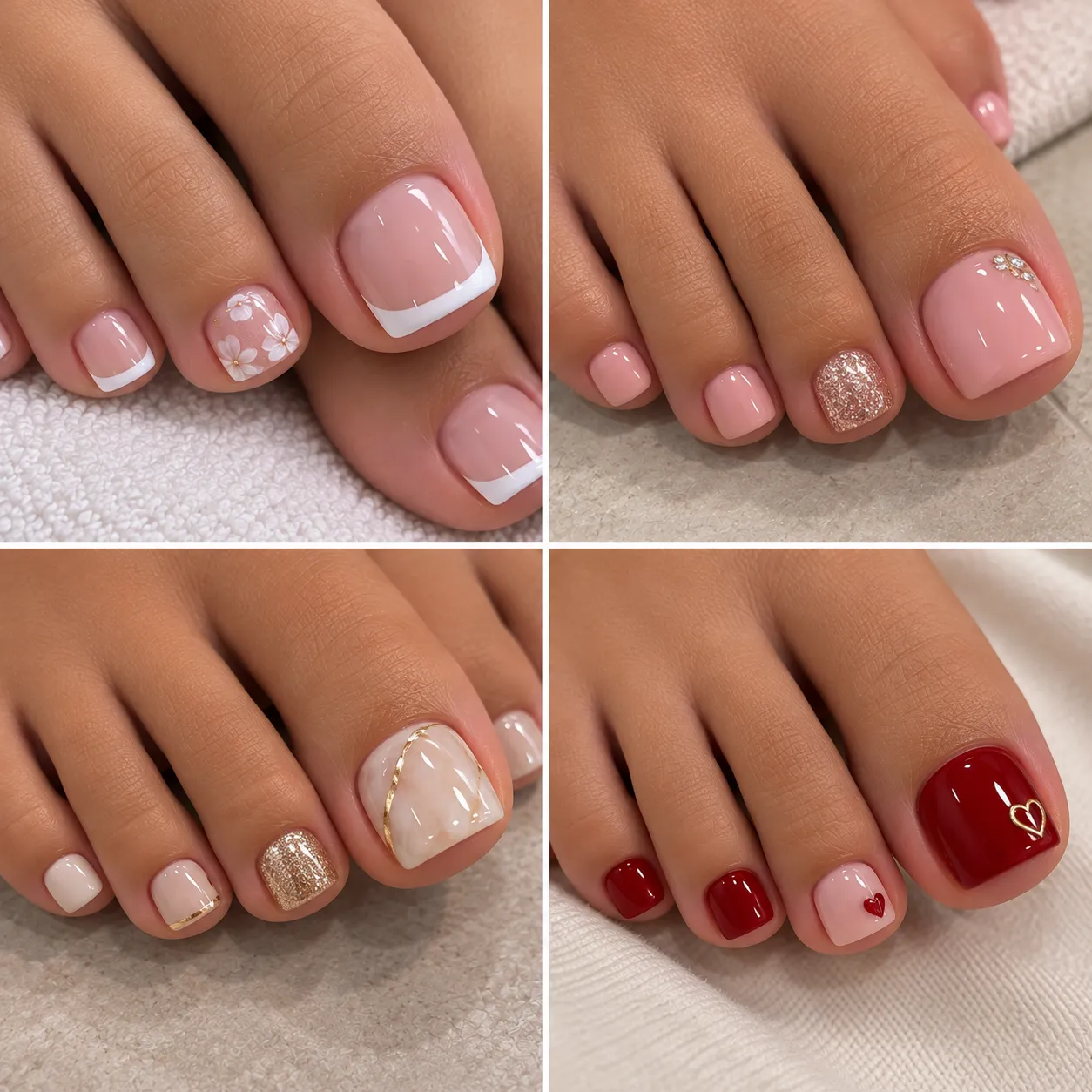 PEDICURE EN GEL PERSONALIZADO