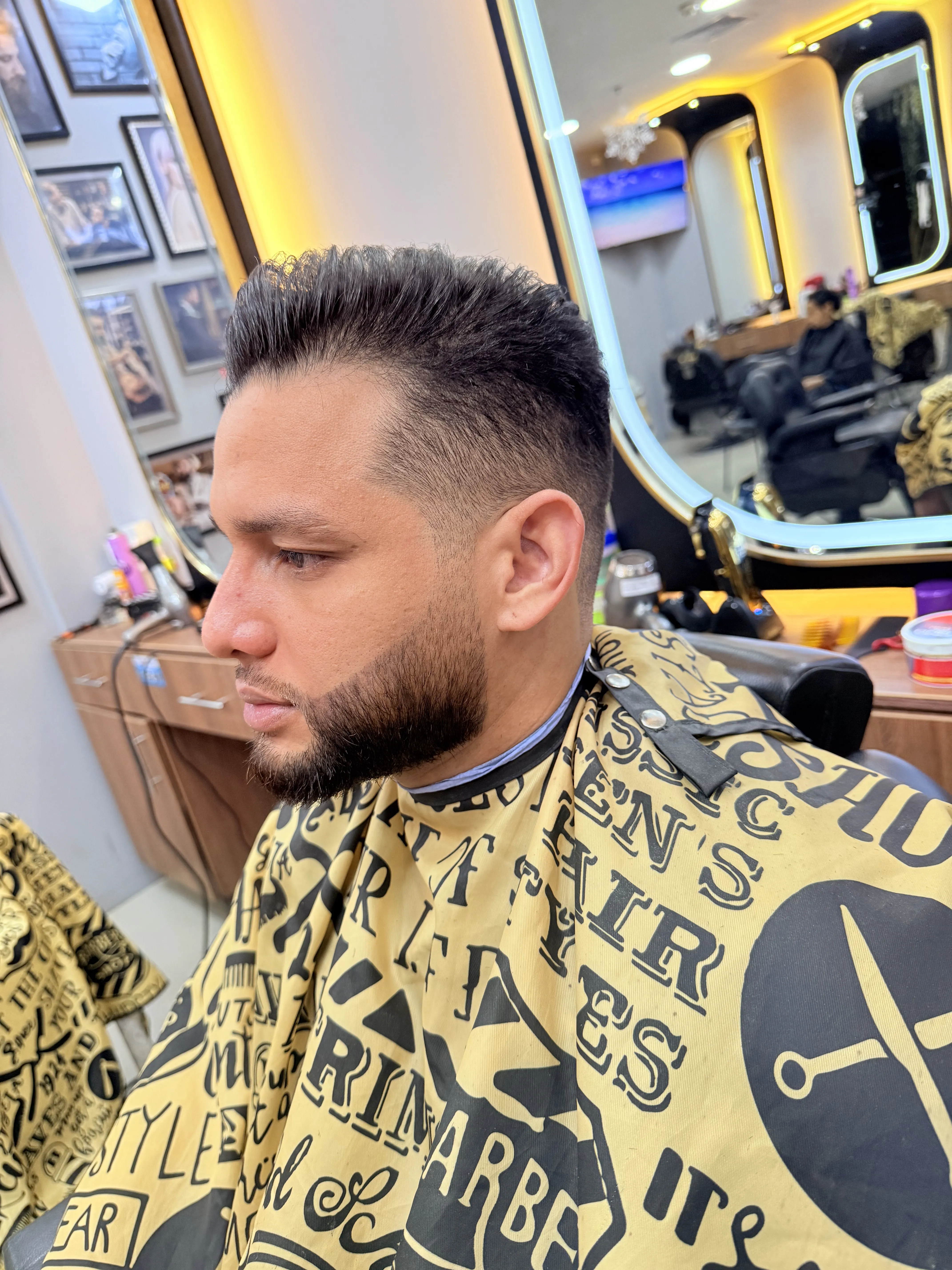 corte y barba