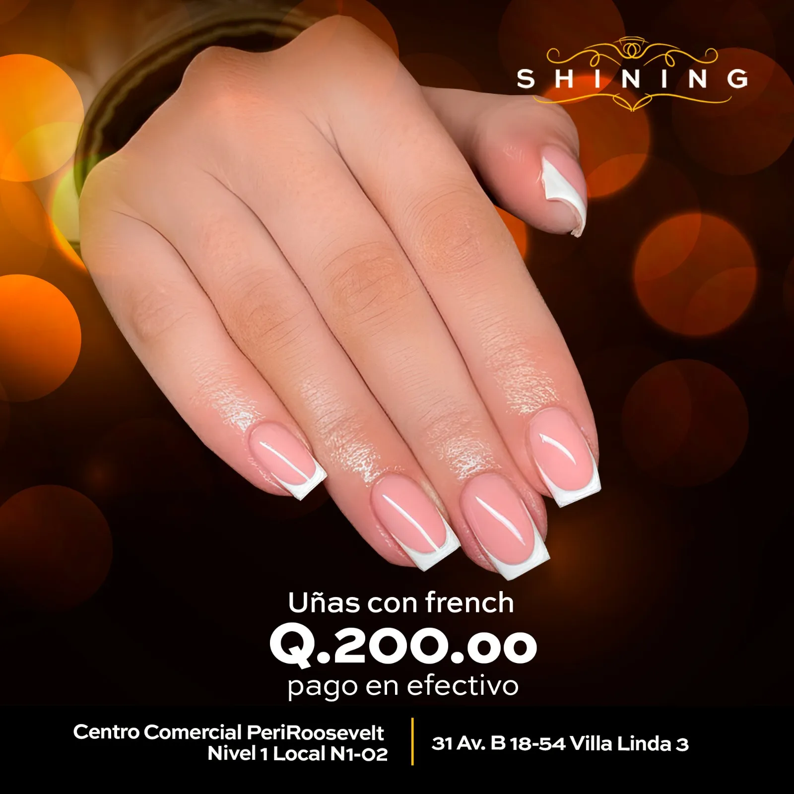 Promoción Uñas con French