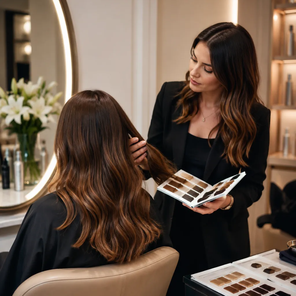 Evaluación de cabello para Color