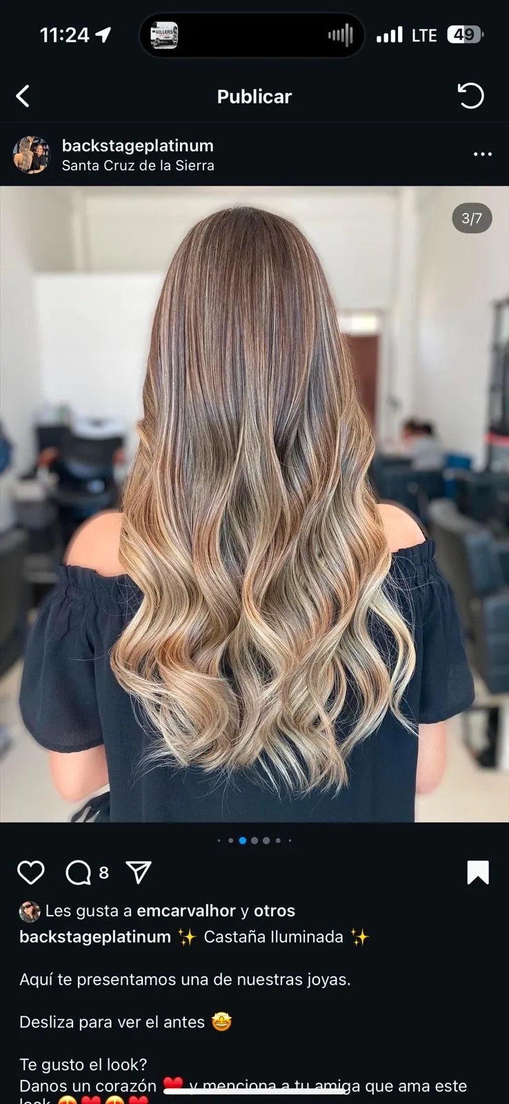 Balayage Morena - Imagen 1