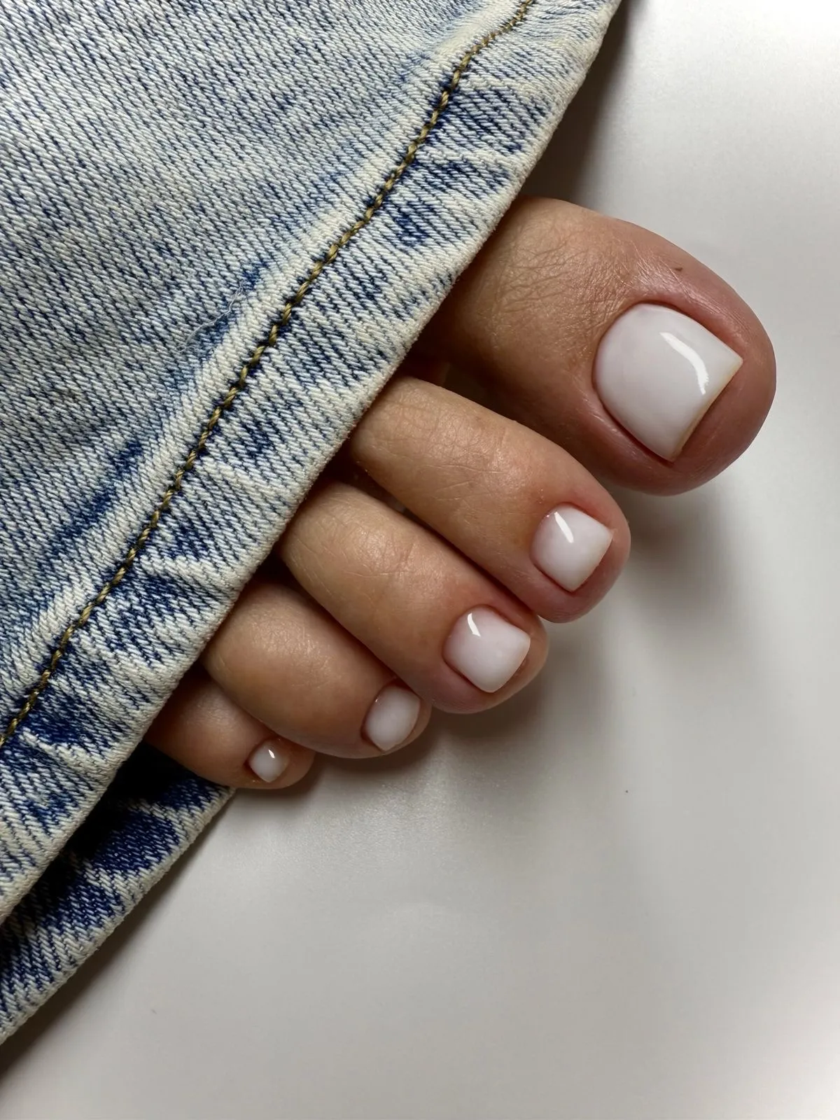 Pies semipermanente+2 Uñas en acrílico