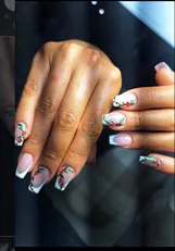 EXTENSIONES EN ACRILICO CON MAQUILLAJE GEL EVOLUTION (HASTA LARGO No.2) - 1