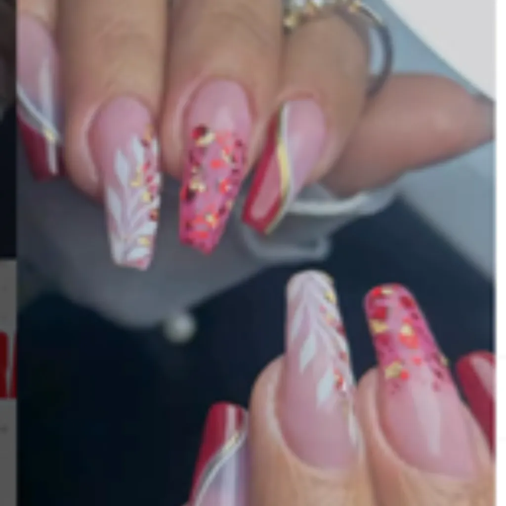 UÑAS PRESS ON +  MAQUILLAJE SEMIPERMANETE