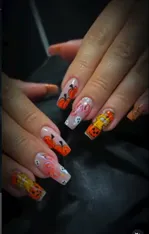 EXTENSIONES EN ACRILICO + MAQUILLAJE SEMIPERMANENTE (LARGO DE UÑA HASTA EL No. 2) - 2