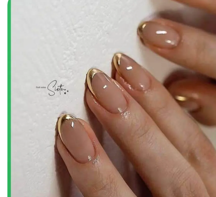 Frances con efecto metálico (precio por uña) - Imagen 1