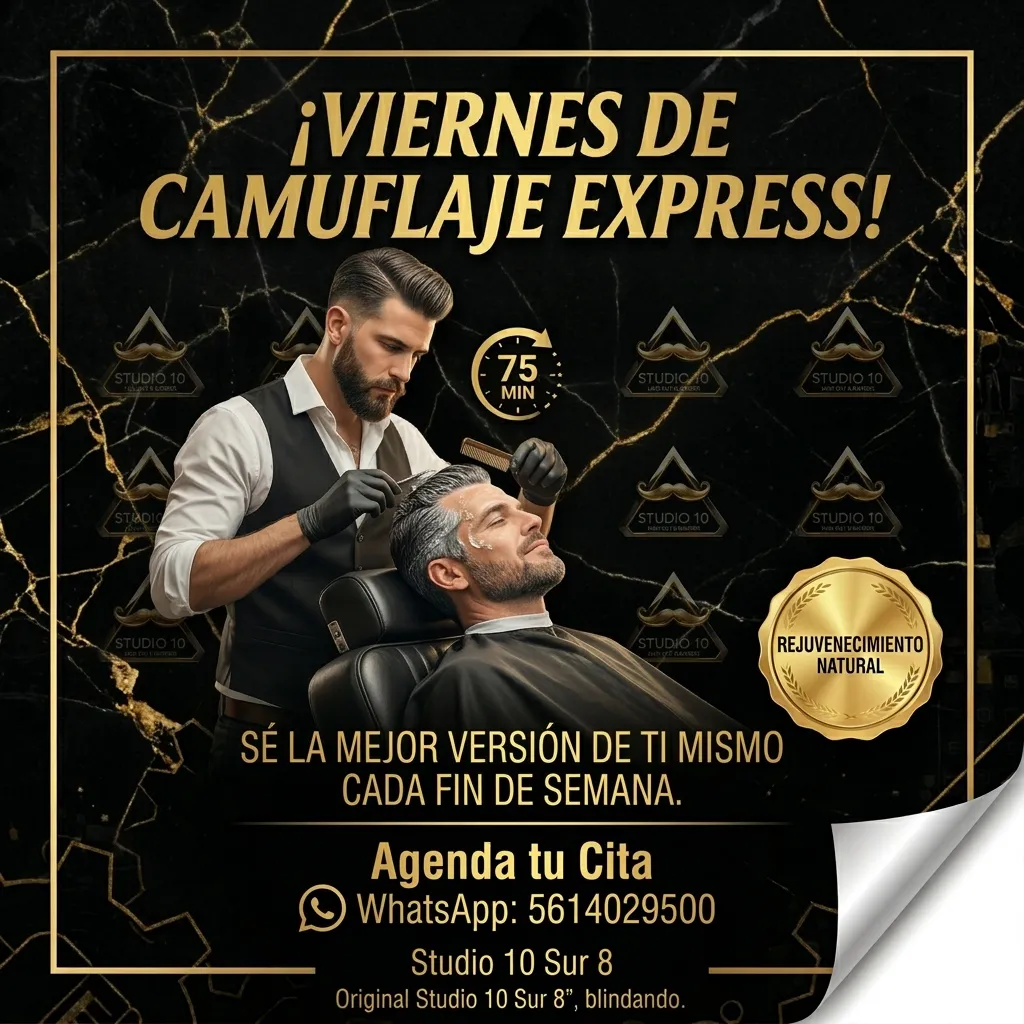 Viernes de Camuflaje Express (Corte + Color)