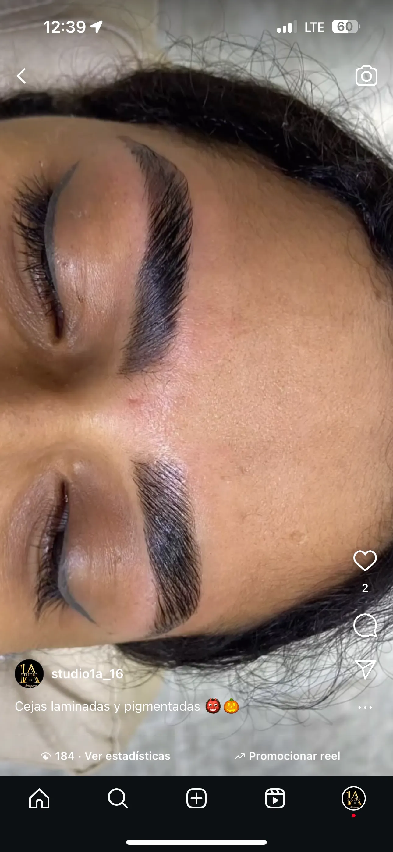 Laminado de cejas