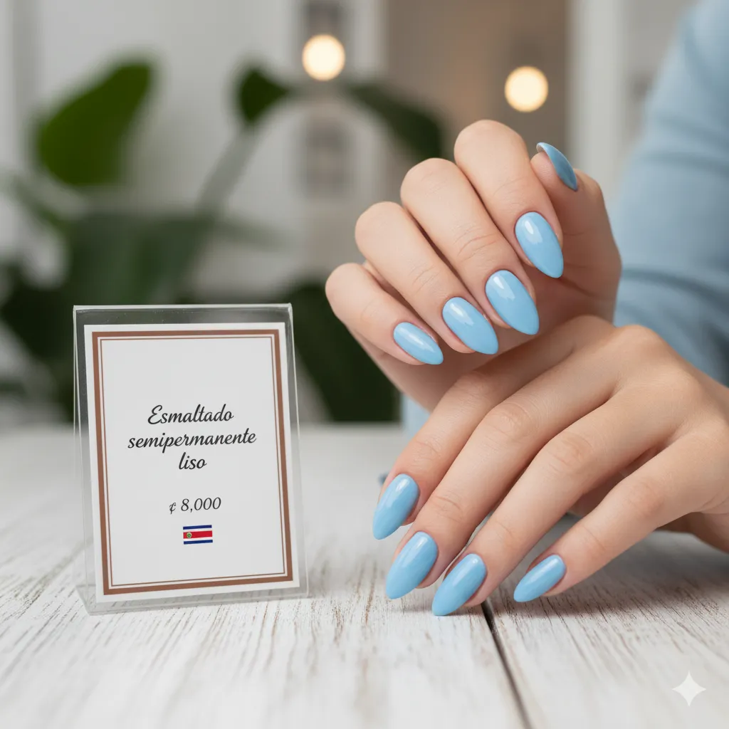 Esmaltado Semipermanente Liso - Imagen 1