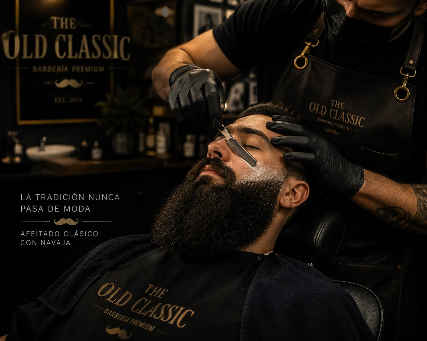 razurado de barba completo