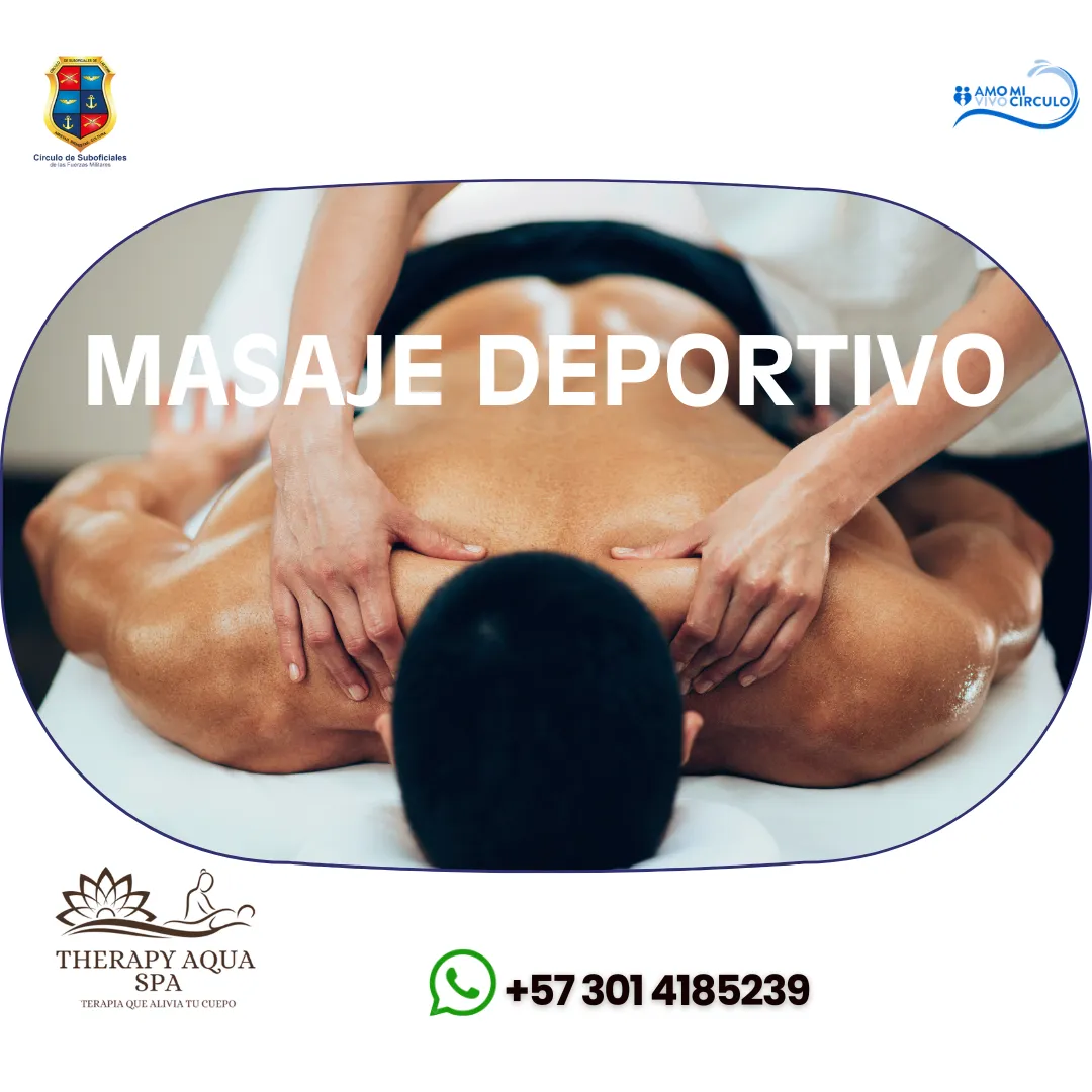MASAJE  DEPORTIVO DESCARGA MUSCULAR - 3