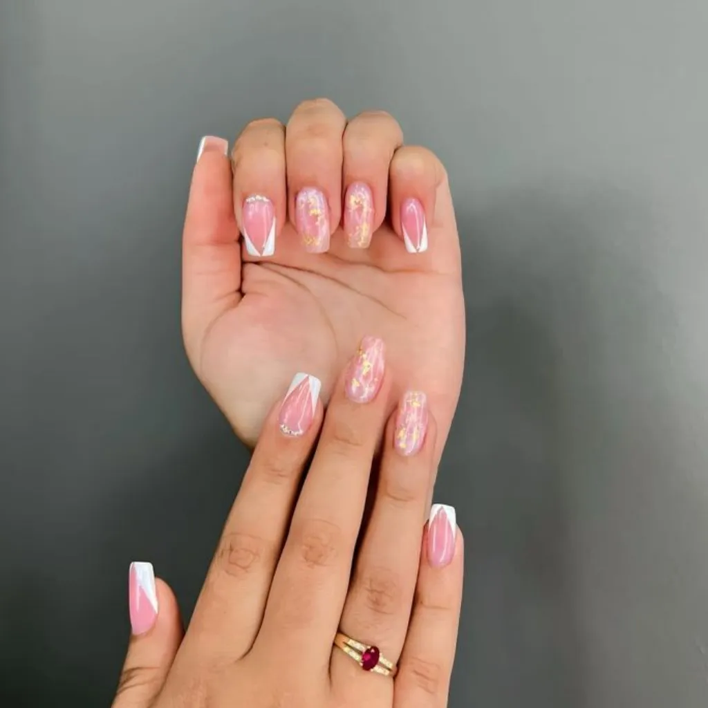 Diping uñas