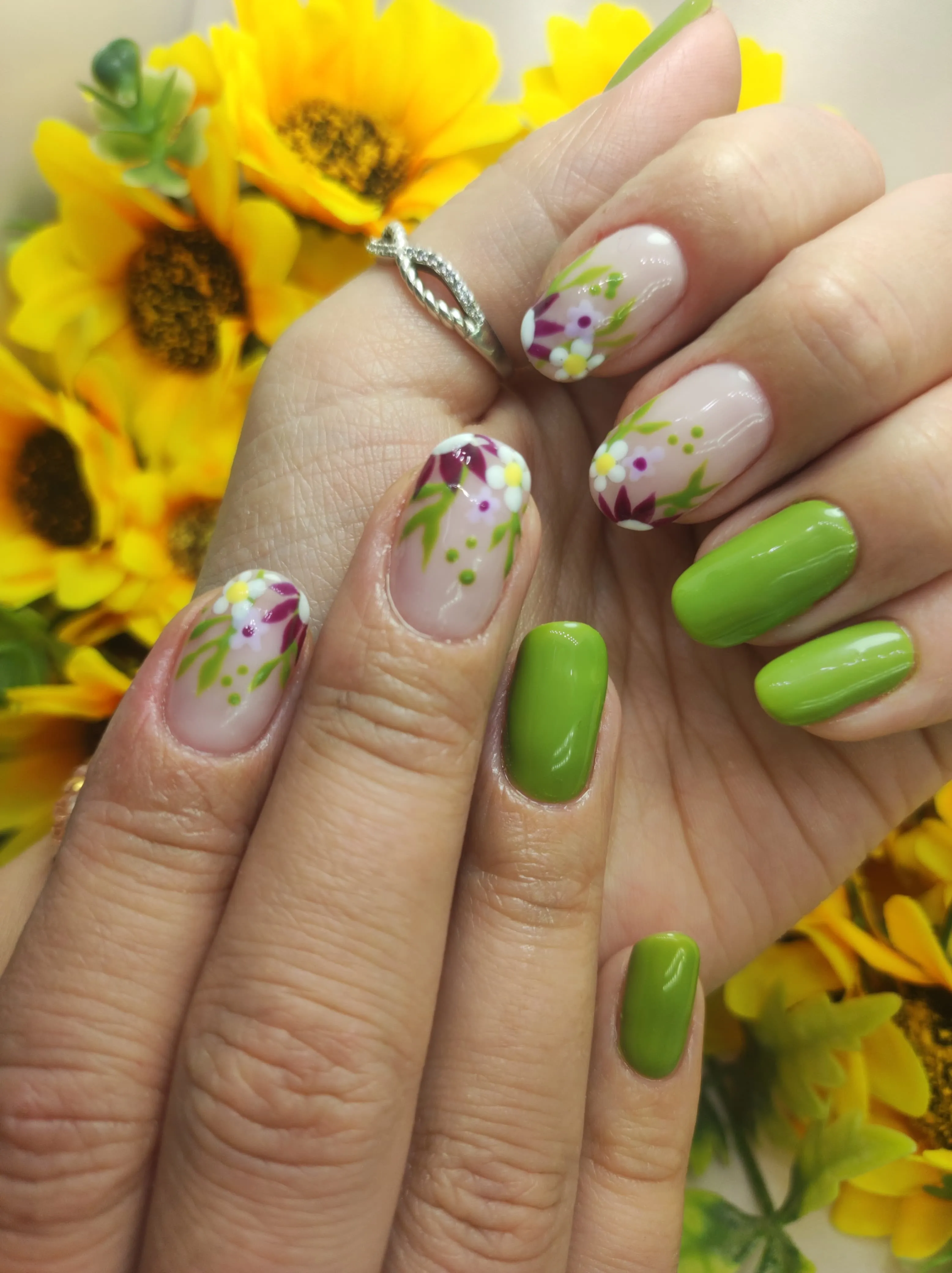 Kapping polygel + esmaltado permanente