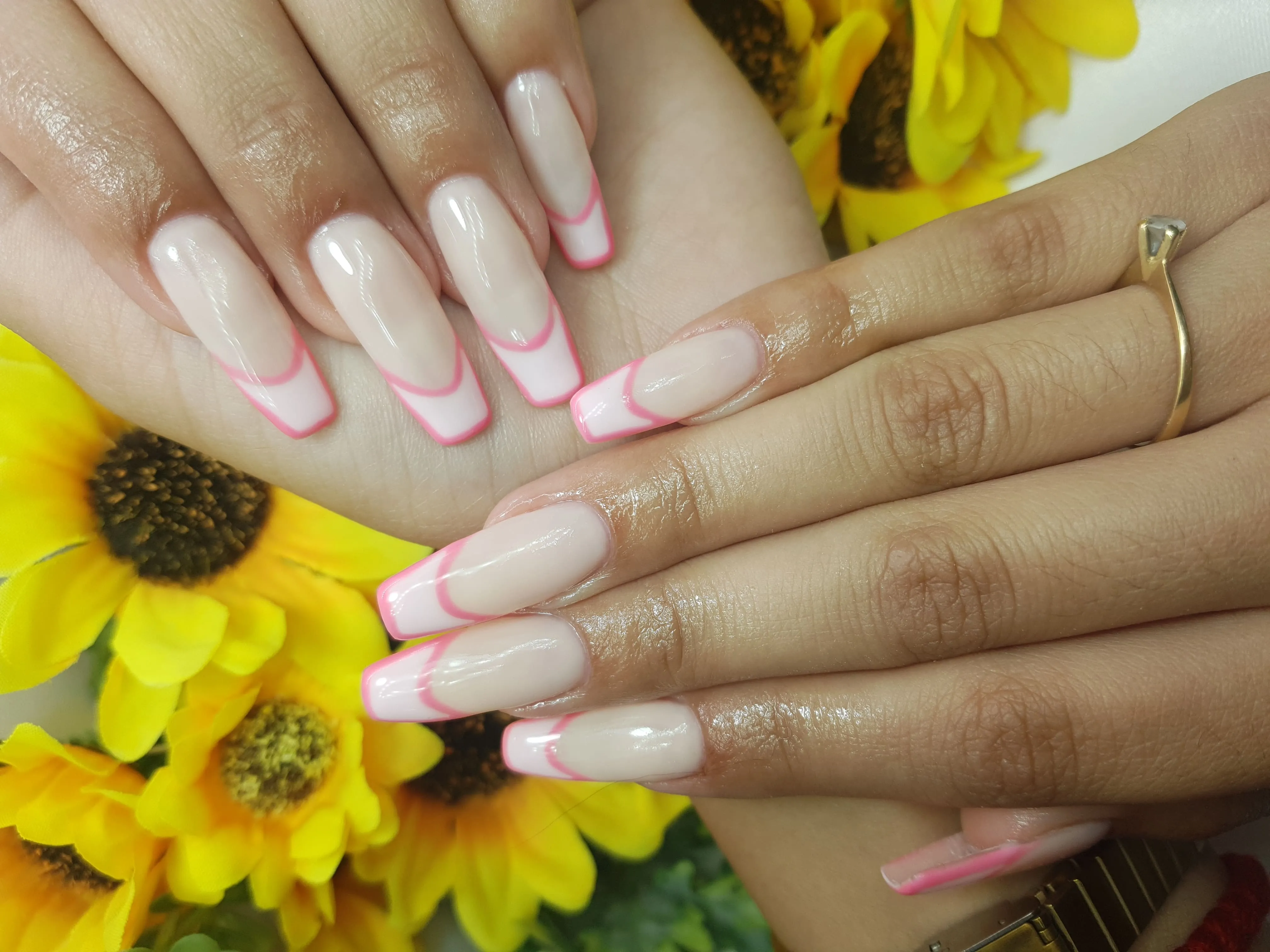 Uñas softgel + esmalte permanente