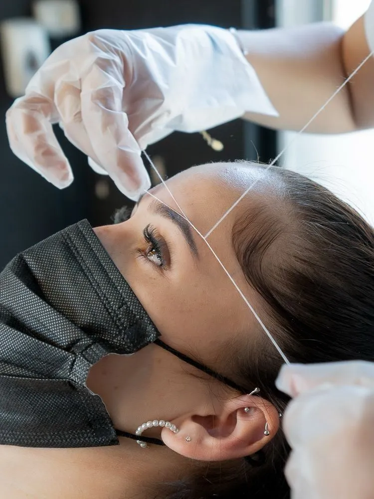 Depilacion con hilo - Imagen 1