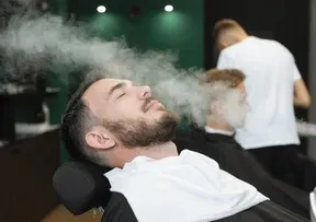 CORTE + BARBA + VAPOROZONO COMPLETO - Imagen 1