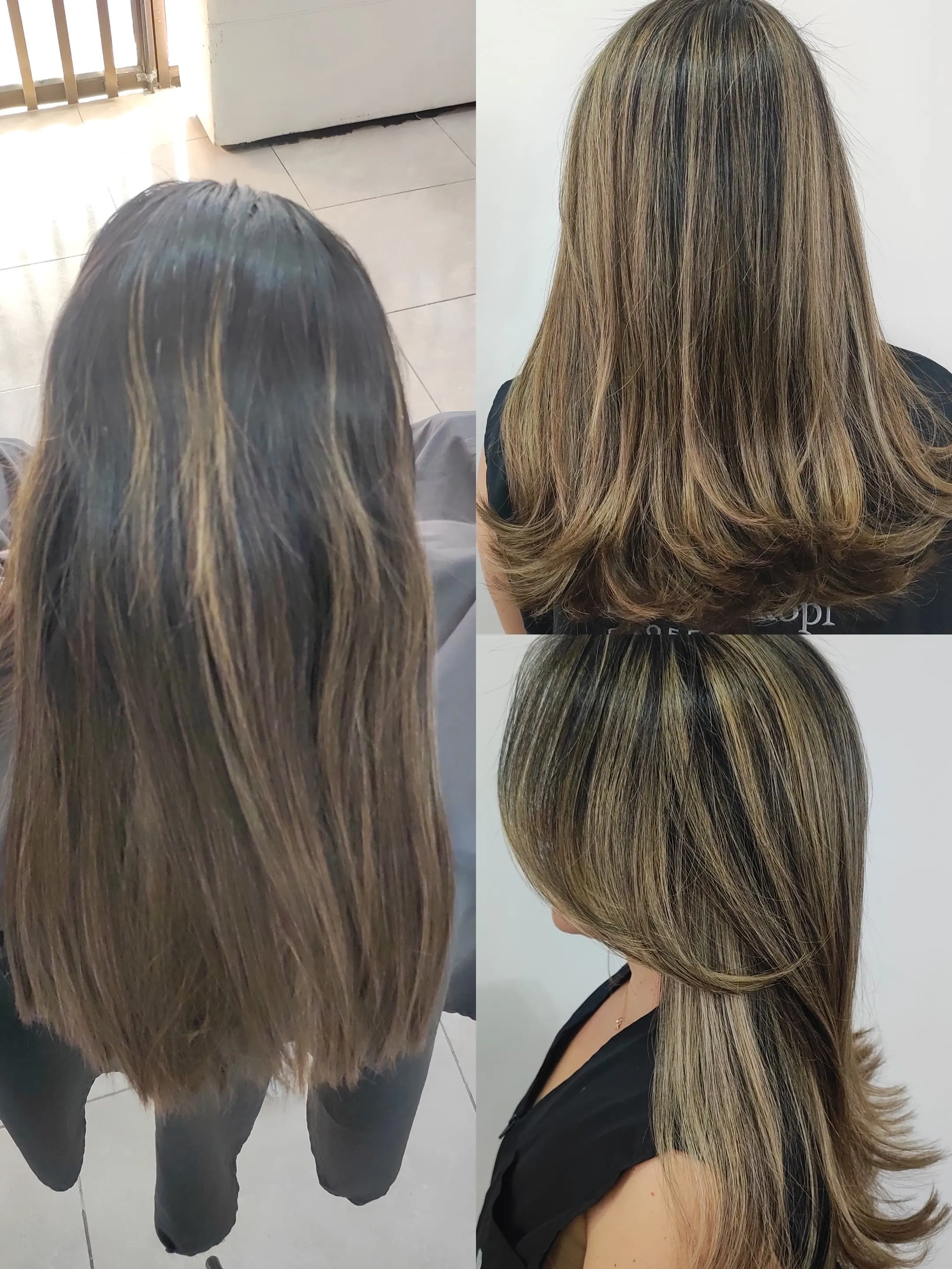 Aplicación de tinte