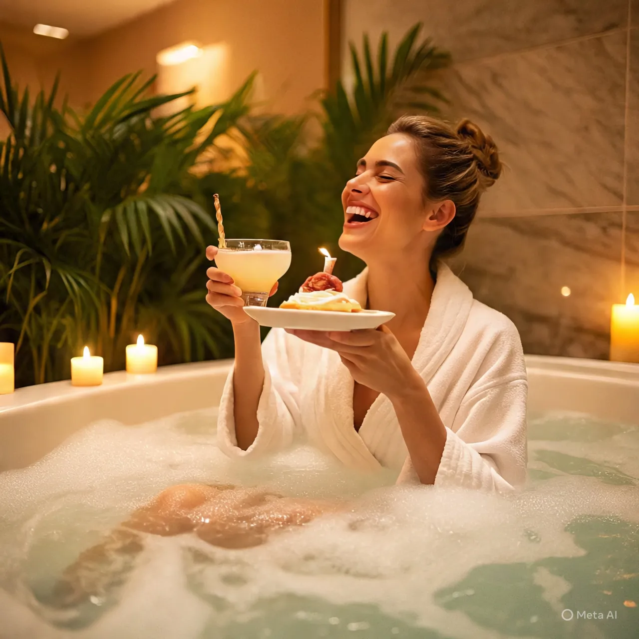 PAQUETE  DE CUMPLEAÑOS DAMAS DORE - Imagen 1