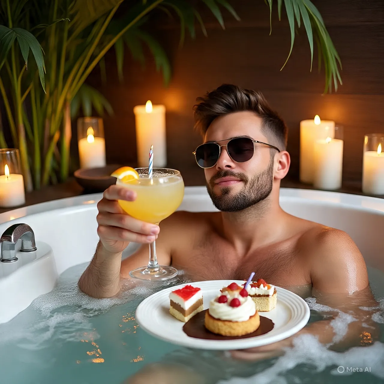 PAQUETE DE CUMPLEAÑOS CABALLERO DORE - Imagen 1