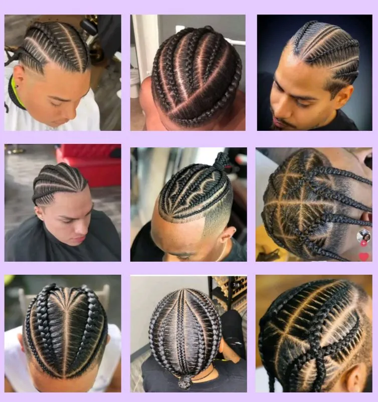 TRENZAS PARA HOMBRES