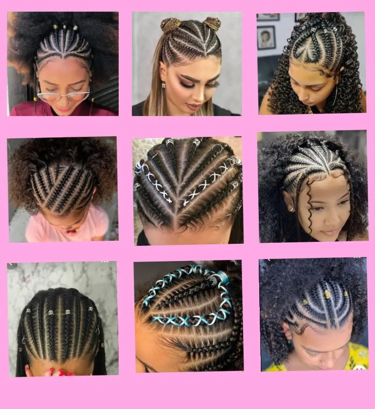 PEINADO EN TRENZAS ELABORADAS