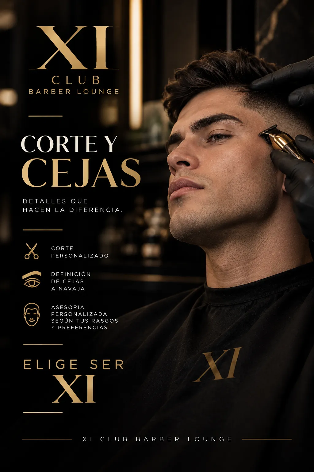 Corte y Cejas