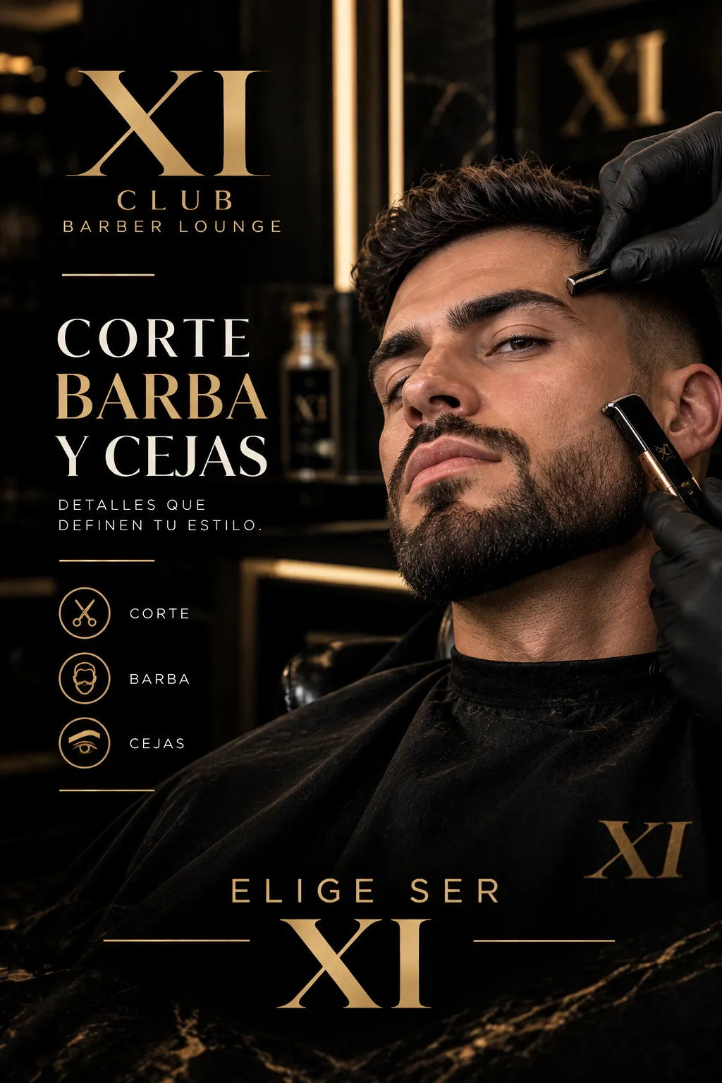 Corte, Barba y Cejas XI