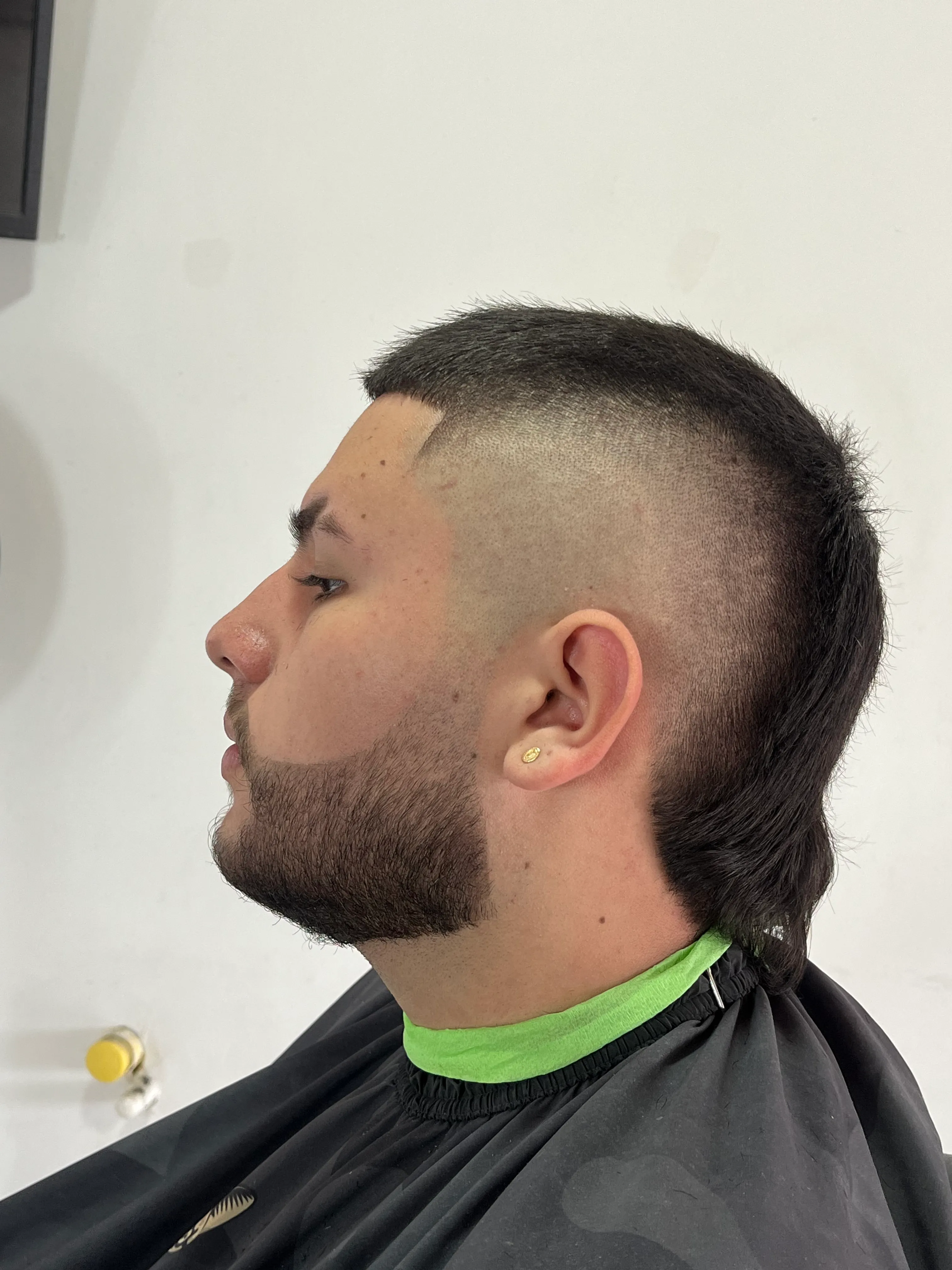 Corte con barba