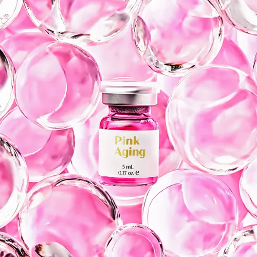 Pink aging : $(Glutatión -  Vitamina B12 - Péptidos - Aminoácidos - Q10)