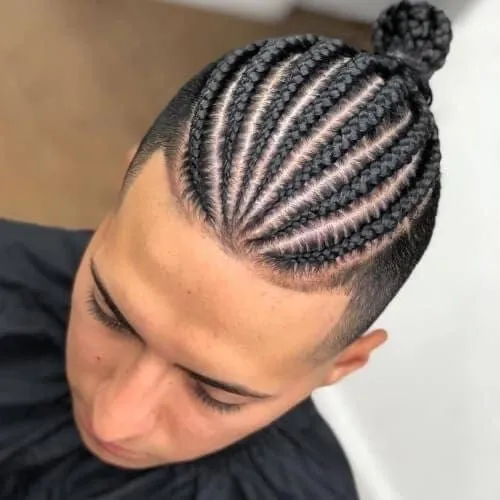 TRENZAS PEGADAS